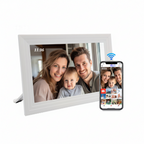 SolutionMarket® digitale Fotolijst 10.1 inch  – Zwart/wit